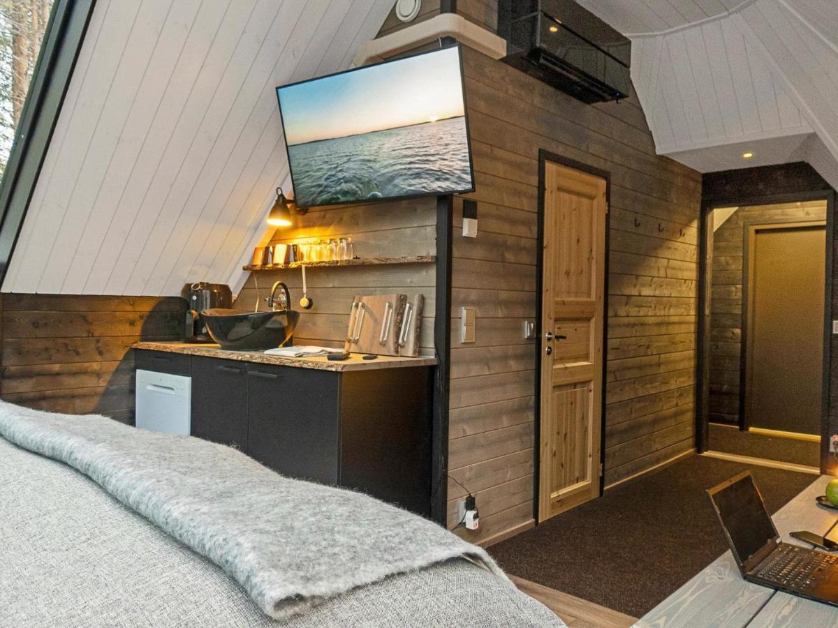סאלה Holiday Home Samruam B Aurora Cabin By Interhome מראה חיצוני תמונה