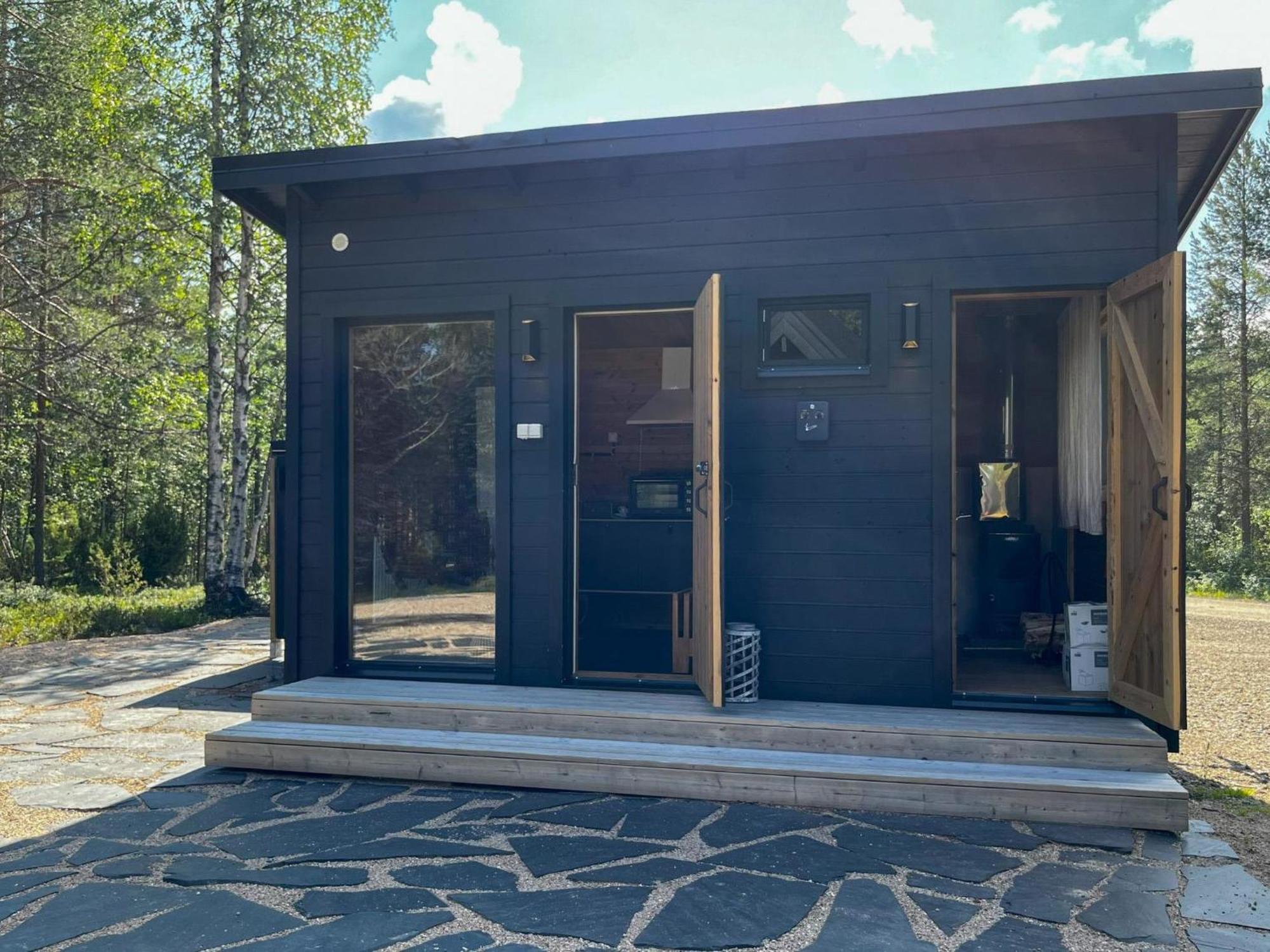 סאלה Holiday Home Samruam B Aurora Cabin By Interhome מראה חיצוני תמונה